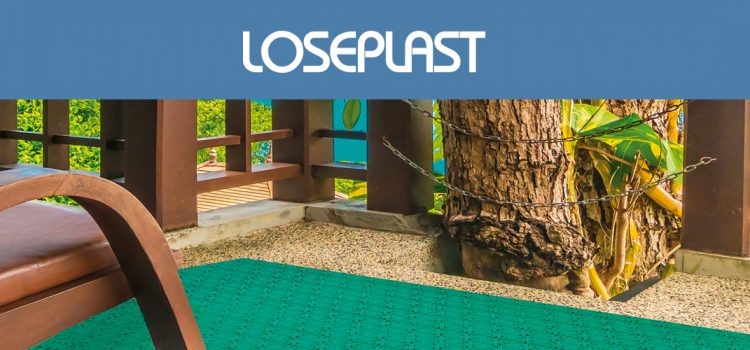 Loseplast, losetas de plástico de exterior e interior Losetas de Plástico